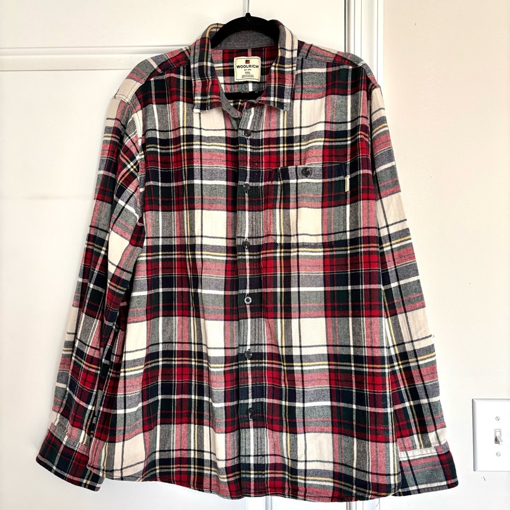 Woolrich Plaid Flannel Shirt